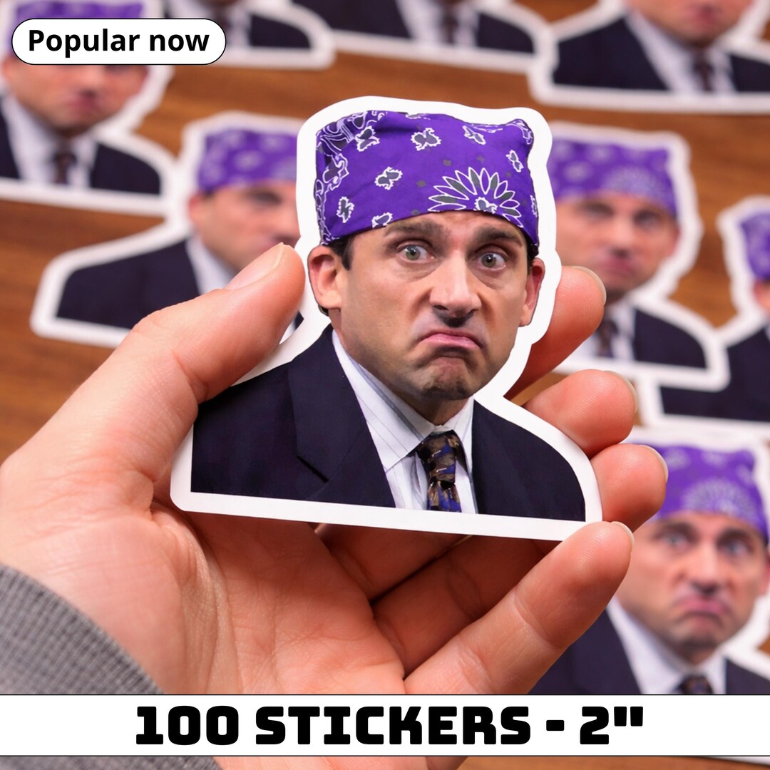 Prison Tree Sticker 100pcs Funny Prison Mike Sticker: the Office Meme Stickers, Aesthetic ...