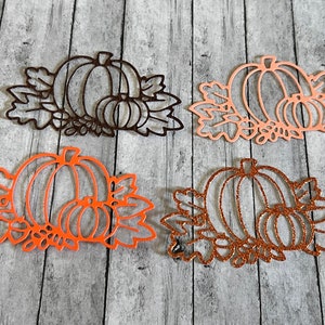 Pumpkin Die Cut, Pumpkin Harvest Die Cut, Fall Die Cuts, Autumn Die Cuts,  Creative Junk Journaling, Fall Paper Crafts