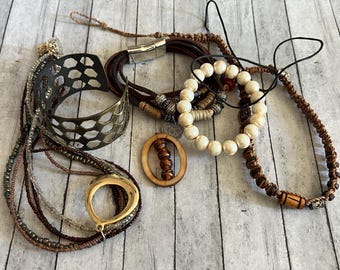 Estate Jewelry 2 lb Lot All Wearable Vintage to Now Costume Statement Estate Jewelry 2 lb Lot All Wearable Vintage to Now Costume Statement