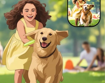 Custom 3D Cartoon Character from Photo, Personalized Avatar Digital Art, Unique Couple Anniversary Gift