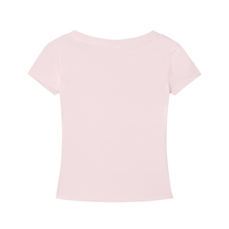 Tencel Slim Fit V-Neck T-Shirt image 7