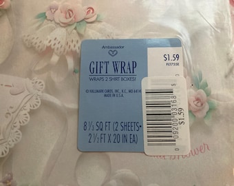 Vintage gift wrap for different occasions  Free Shipping