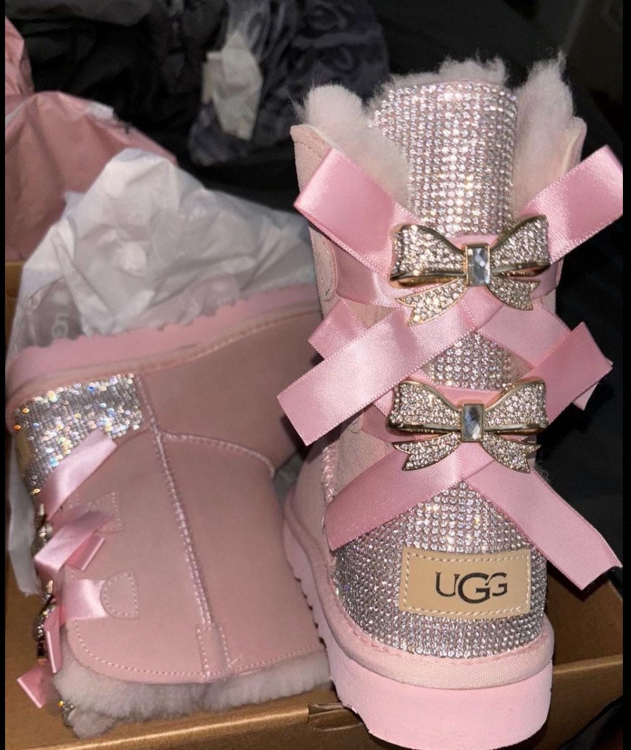 Bling Pink Uggs UK