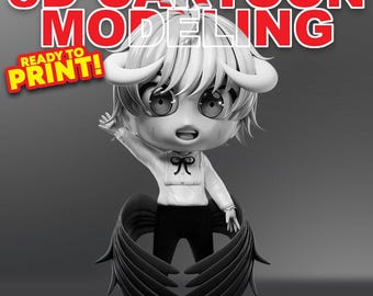 Custom 3D Model, 3D Design, 3D File, 3d Printed, 3D Model Sculpting, Cartoon, Action Figures, STL, Blender, Gift, Game Model, Digital File