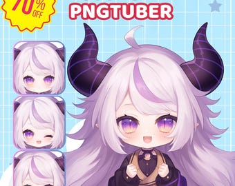 Custom Chibi Pngtuber Live2D Model, Pngtuber Character Design for Stream, Twitch, YouTube & Facebook Commission, Cute, Chibi, Avatar, PFP