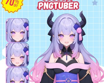 Custom Pngtuber Commission | Anime Character Design for Vtuber Model & Streaming PFP, Unique Anime Art