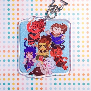 バルダーズ・ゲート3 グループアクリルキーホルダー