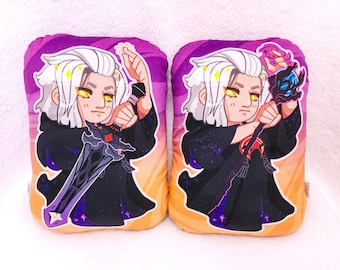 Almofada reversível Hades de pelúcia | FFXIV