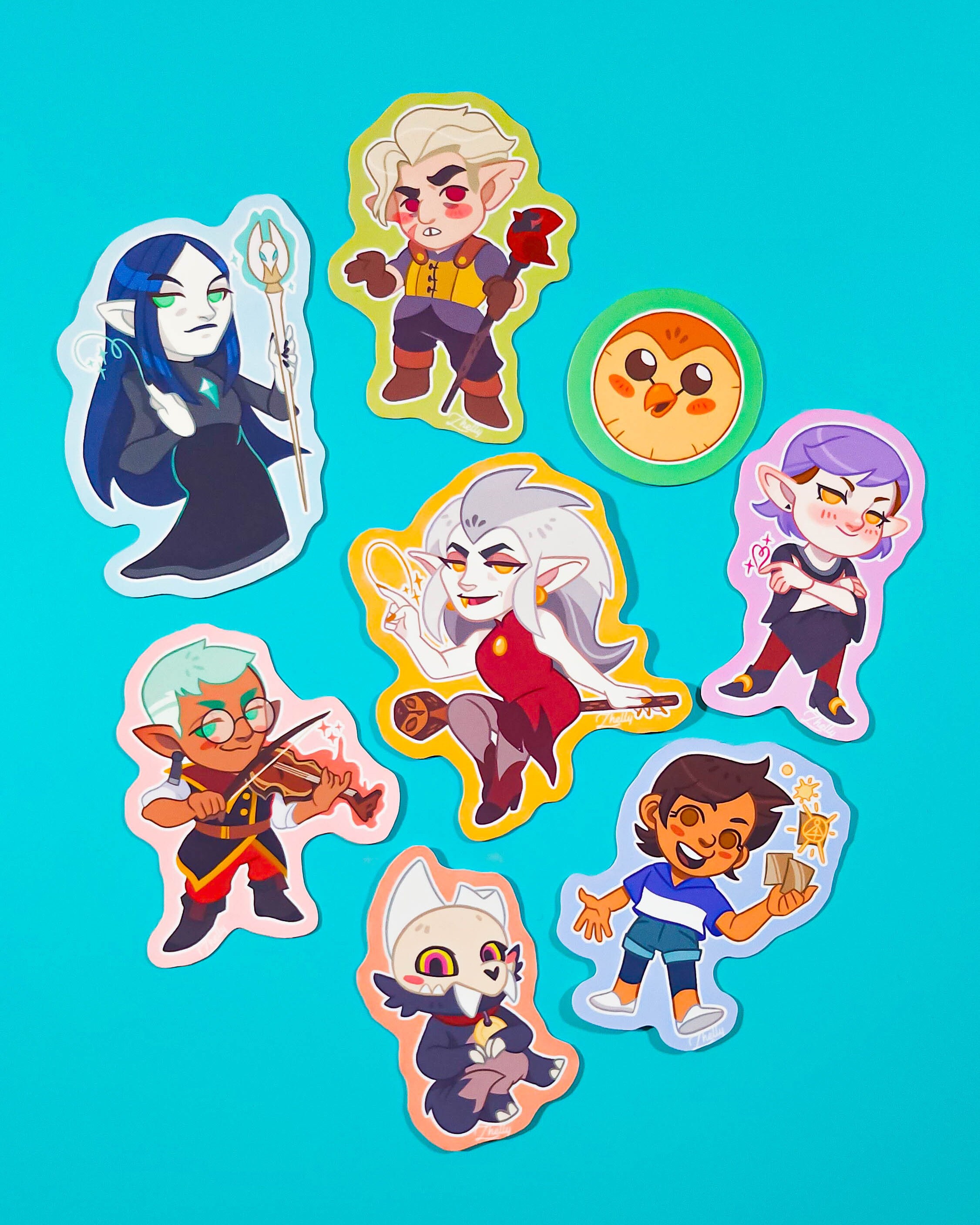 The Clawthorne Sisters - The Owl House - Sticker
