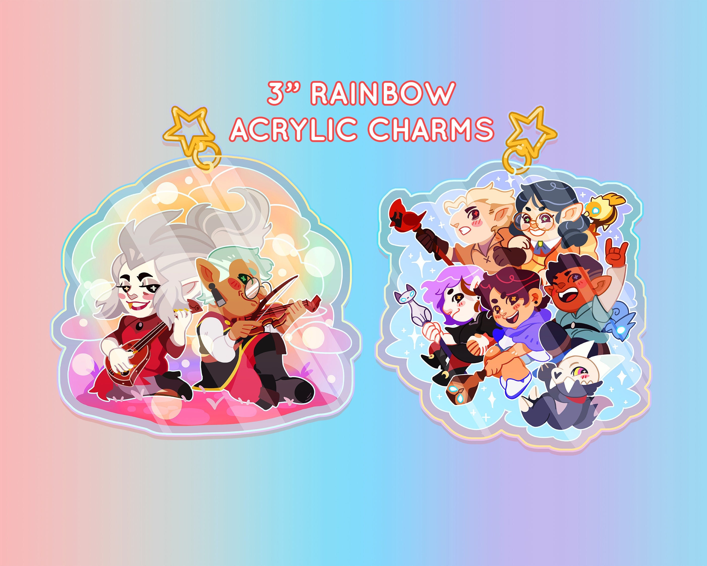 The Owl House Season 3 Acrylic Charms 