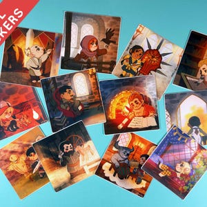 Vinyl Stickers | Let's Visit Skyhold! | Dragon Age Inquisition