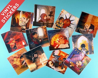 Adesivos de Vinil | Vamos Visitar Skyhold! | Dragon Age Inquisition