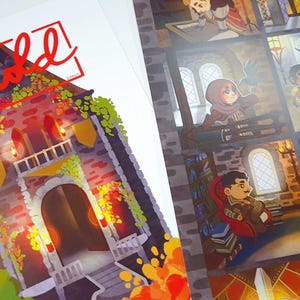 Pacchetto di stampe / Visitiamo Skyhold / Dragon Age Inquisition
