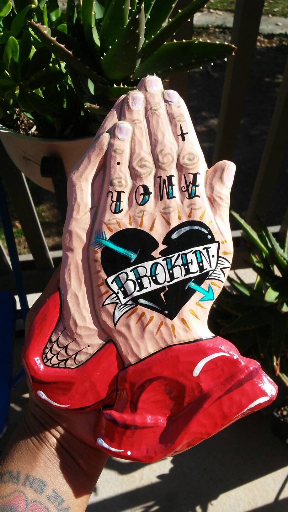 Mexican Hand Tattoo - Etsy