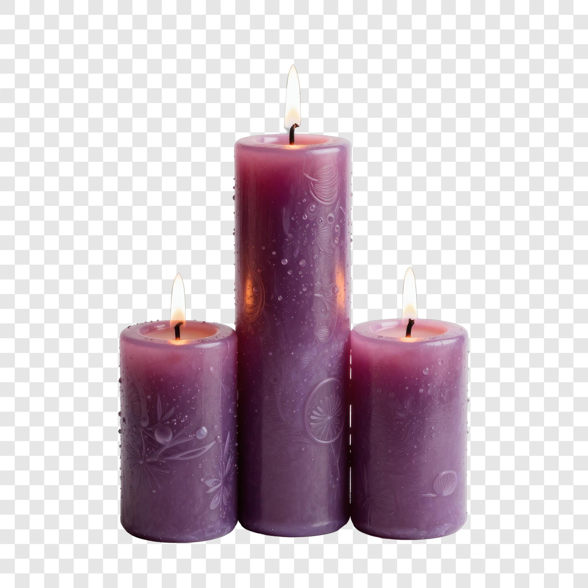 10 PNG Candle Clipart, Burning Candle Images, Transparent Background ...