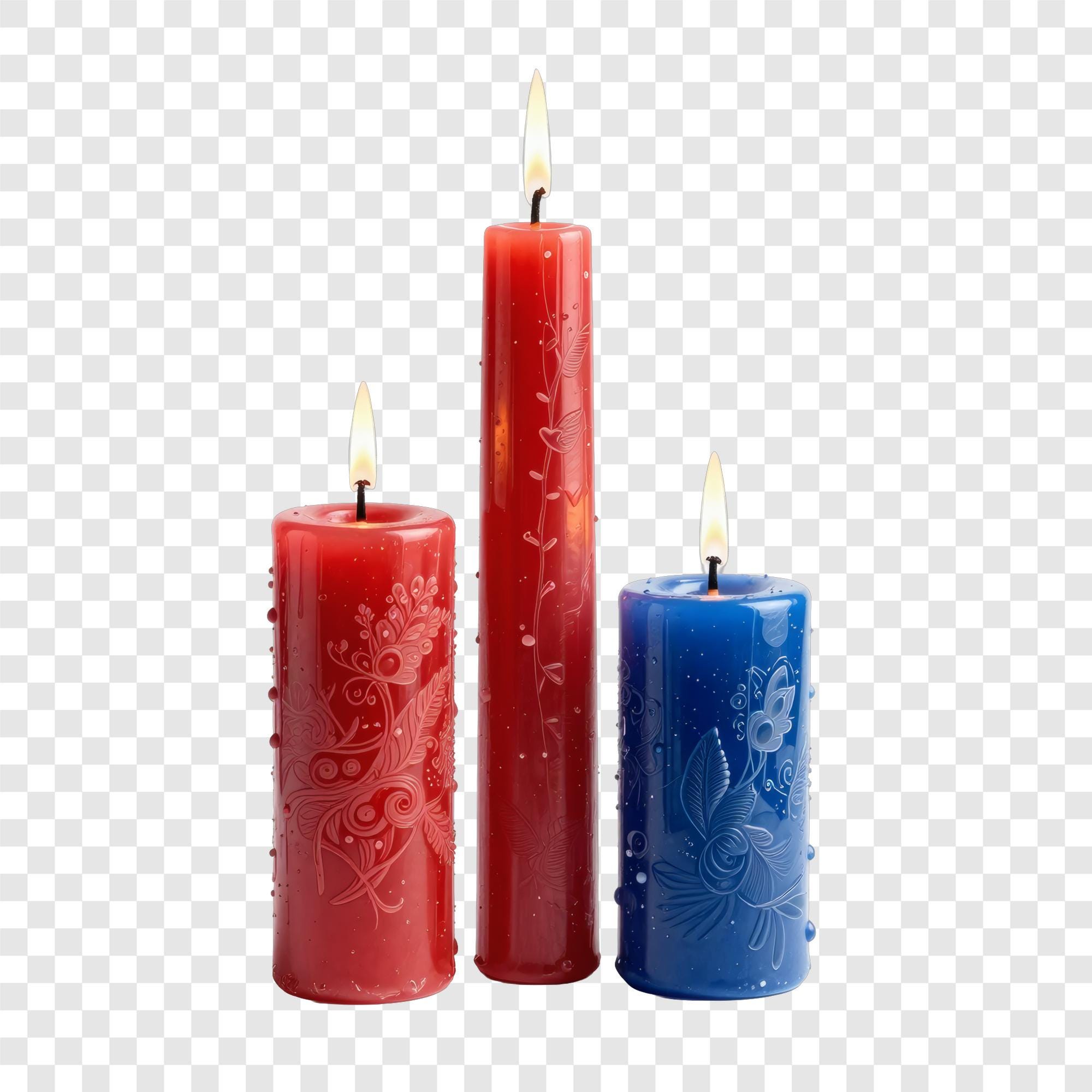 10 PNG Candle Clipart, Burning Candle Images, Transparent Background ...