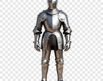 10 PNG Medieval Armor Clipart, Knight Armor Images, Transparent Background, Watercolor Clip Art, Instant Download, Commercial Use