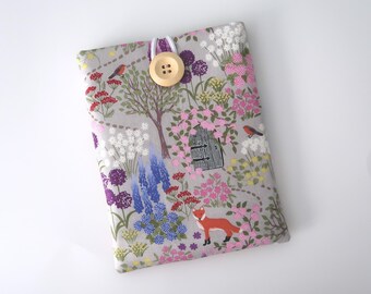Kindle Paperwhite Cover, Kindle Sleeve, eReader, Handmade Kindle Case, Fabric Kindle Cover, Fits 11th and 12th generations - Forest
