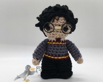 Harry Potter Inspired Amigurumi doll- MADE to ORDER- Wizarding World characters