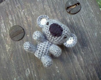 Koala Amigurumi- MADE to ORDER- Percival the Koala Stuffed Animal