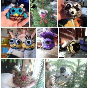 Christmas Ball Character Ornaments- MADE to ORDER