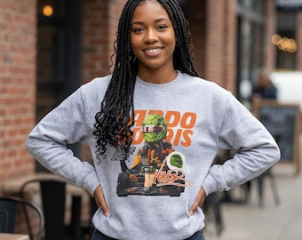 Sudadera tipo jersey inspirada en Lando Norris / Gráfico de piloto de carreras