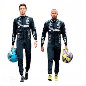 ハンドメイド F1 ゴーカート レーシングスーツ CIK/FIA レベル 2 標準 カスタマイズ レーススーツ 全サイズ、オプションで独自のロゴを追加可能 + 送料無料 画像 2
