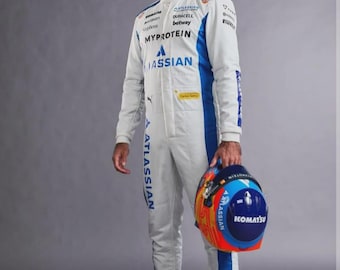 ハンドメイド F1 ゴーカート レーシングスーツ CIK/FIA レベル 2 標準 カスタマイズ レーススーツ 全サイズ、オプションで独自のロゴを追加可能 + 送料無料
