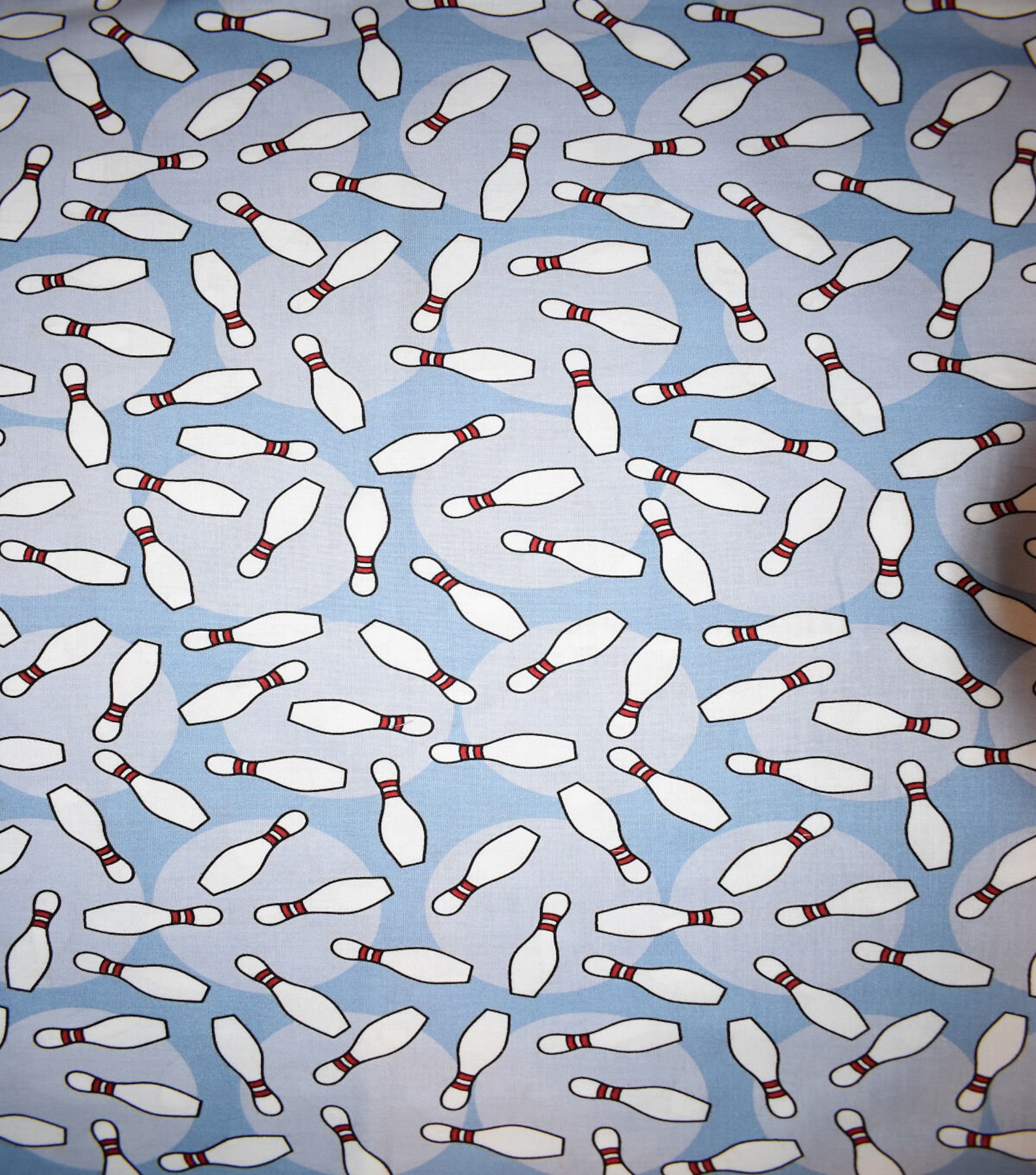 Bowling Pins Novelty Cotton Fabric by the Half Yard Suitable Etsy