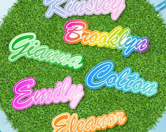 Custom Name Vinyl Decal | Waterproof Personalized Stickers