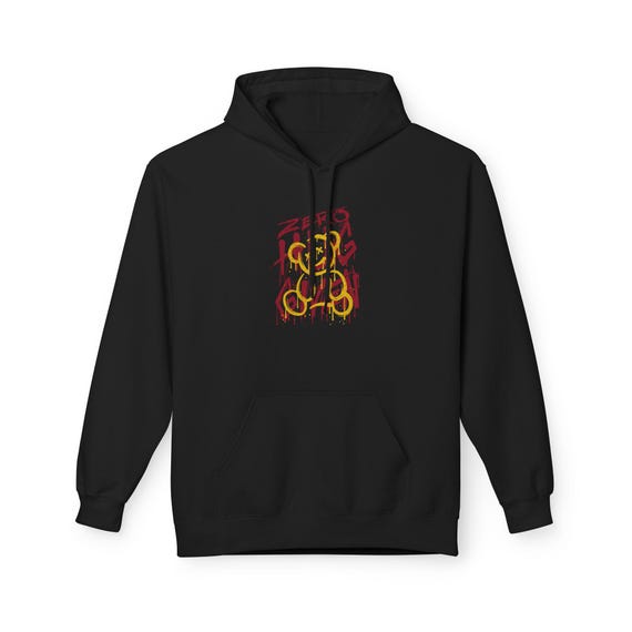 Trendy Streetwear Hoodie, Graphic Fashion Sweatshirt, Casual Unisex Pullover, Gift for Friends, Zero F***s Given Design