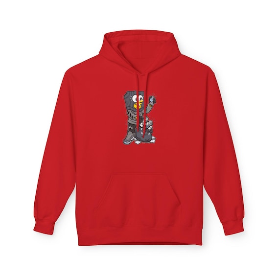 Cozy Graphic Fleece Hoodie, Unisex Casual Wear, Perfect for Gifts, Relaxing Days, Fall & Winter Style, Unique Design Apparel