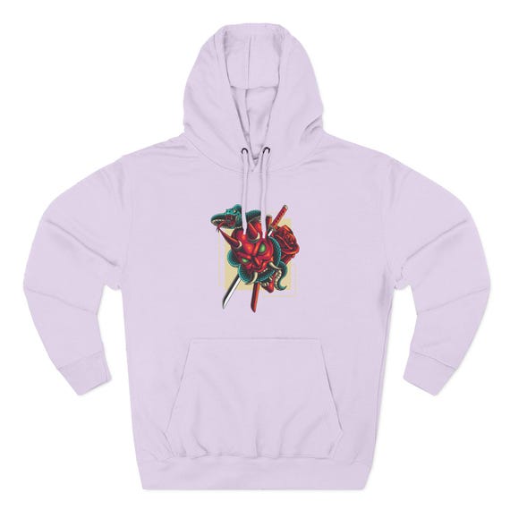 Artistic Design Fleece Hoodie: Everyday Cozy Sweatshirt