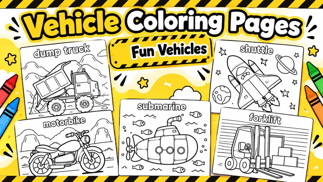 Car Coloring Pages Printable