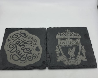 Pack doble de posavasos del Día del Padre y del Club de Fútbol