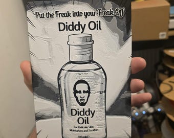 Arte de pared texturizado al óleo de Diddy