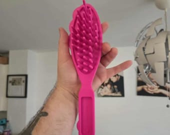 Cepillo de pelo extragrande para muñecas de moda: para disfraces, exhibiciones y casas de ensueño