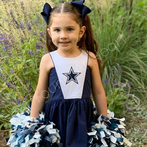 Dallas cowboys cheerleader outfit for baby girl sales