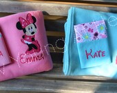 Minnie Mouse Full Body Nap Set, Small Fleece Blanket, Pillowcase and Pillow or Pillowcase Only, Personalized