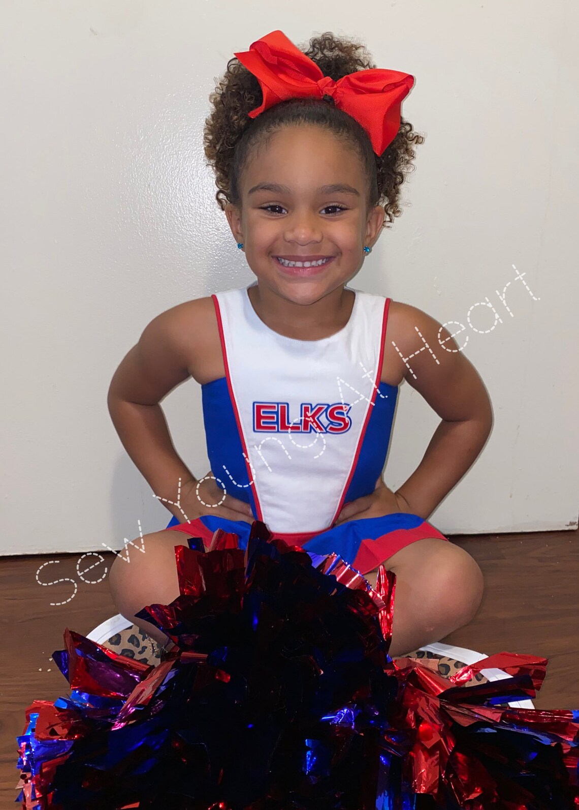 Custom Girls Toddler Cheerleader Uniform Cheer Uniform Any Etsy