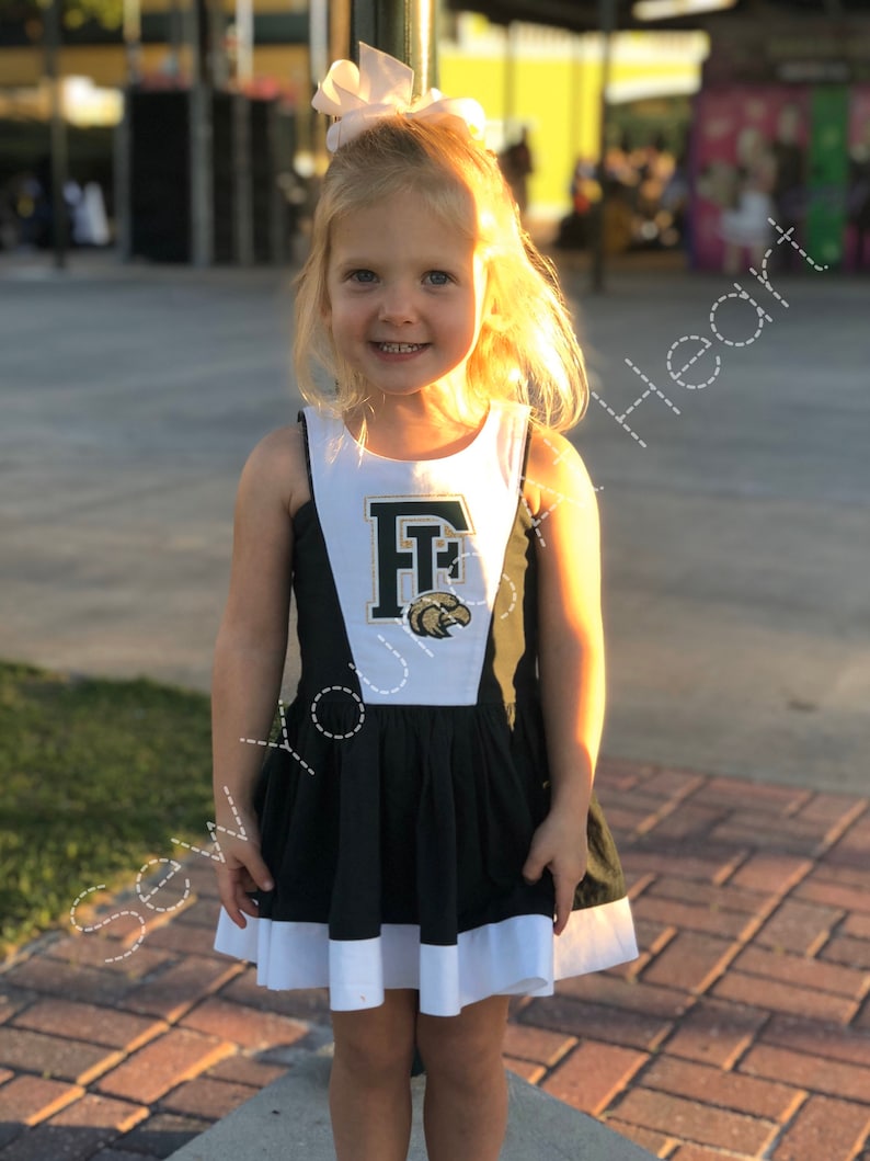 Girls Toddler Cheerleader Uniform Cheerleader Dress Cheer Etsy