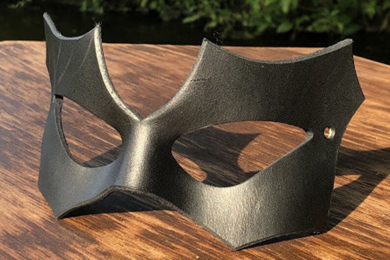 Sidekick Mask Sidekick Superhero Mask | Leather Mask | Costume Mask | Cosplay Mask ...