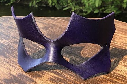 Sidekick Mask Sidekick Superhero Mask | Leather Mask | Costume Mask | Cosplay Mask ...