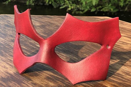 Sidekick Mask Sidekick Superhero Mask | Leather Mask | Costume Mask | Cosplay Mask ...
