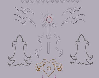 DIGITAL DOWNLOAD - Design Pack - LACRYMOSA