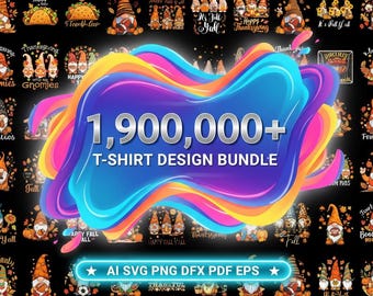 Paquete de más de 1.900.000 SVG con texto divertido y llamativo: humor sarcástico, citas retro y archivos de diseño de Cricut.
