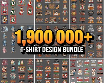 Paquete de 1.900.000 SVG de humor: citas divertidas, frases sarcásticas y camisetas con memes