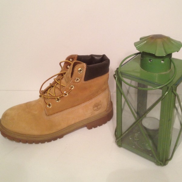 TIMBERLAND Wheat Nuback Boots/Ankle Work Boots/ Size 4.5 Reserved