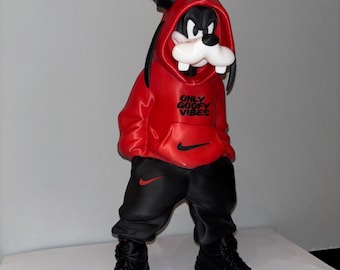 Figura decorativa Goofy estilo Urdan impresa en 3D