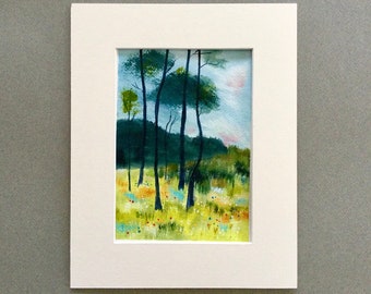 Small Original Acrylic landscape Painting